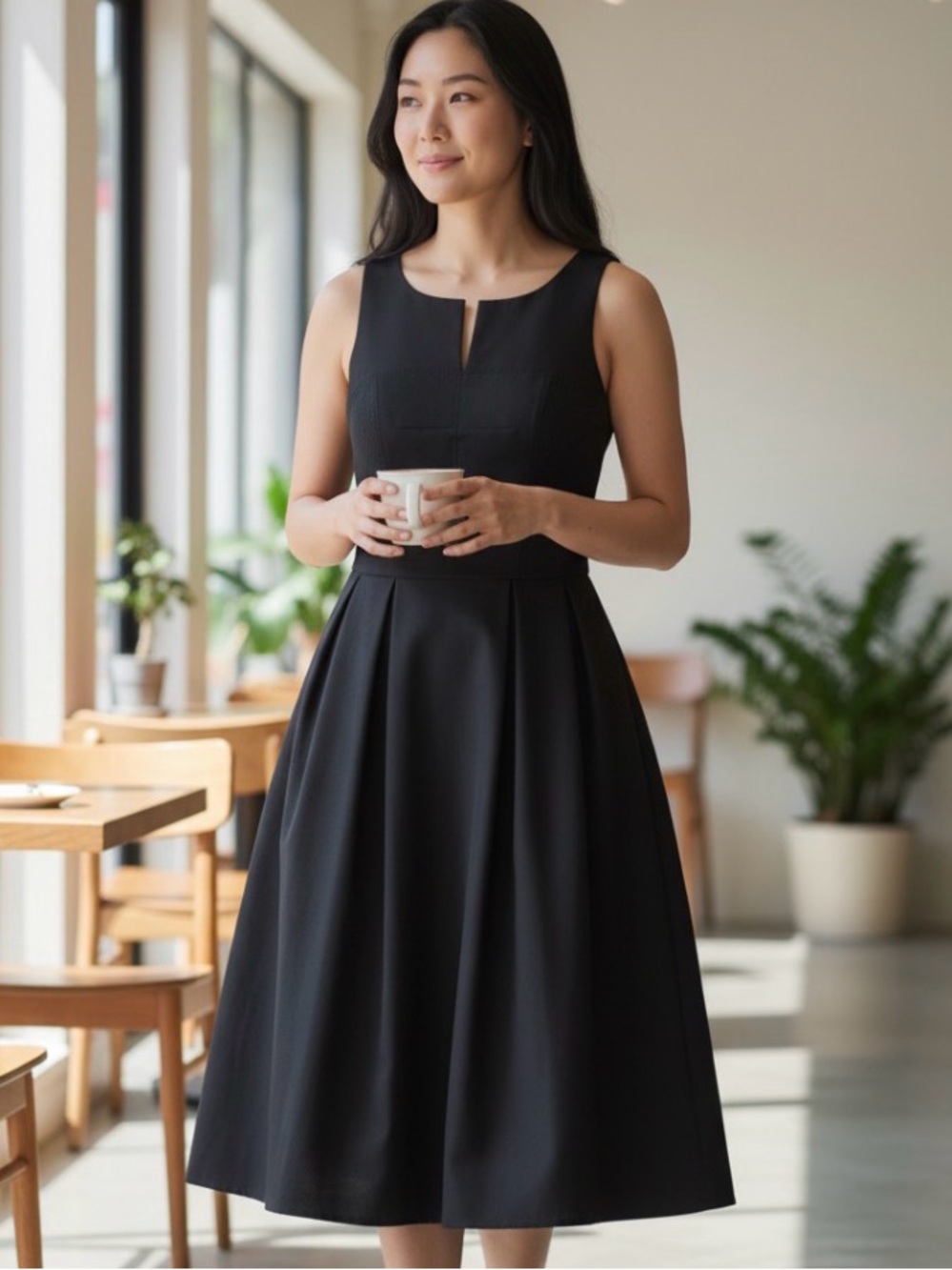 WHBM A-Line Fit & Flare Dress